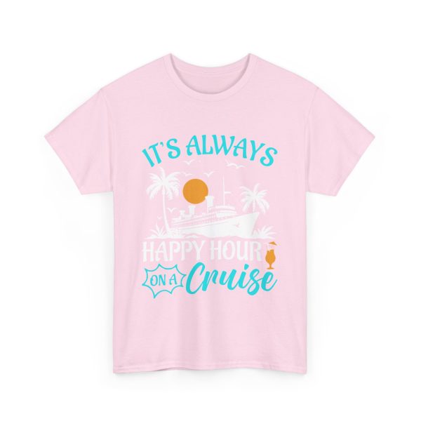 Cruise Happy Hour Unisex Heavy Cotton Tee - Image 39