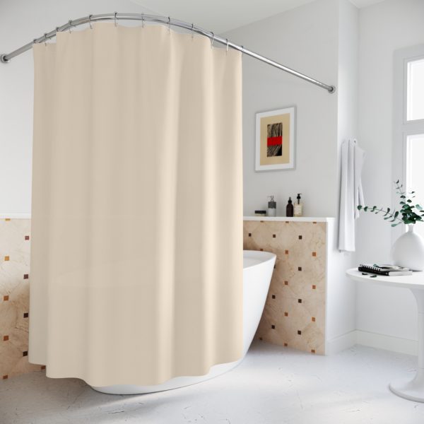 Antique White Shower Curtains - Image 4