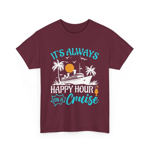 Cruise Happy Hour Unisex Heavy Cotton Tee - Image 27