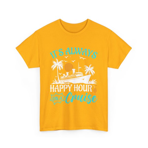 Cruise Happy Hour Unisex Heavy Cotton Tee - Image 31