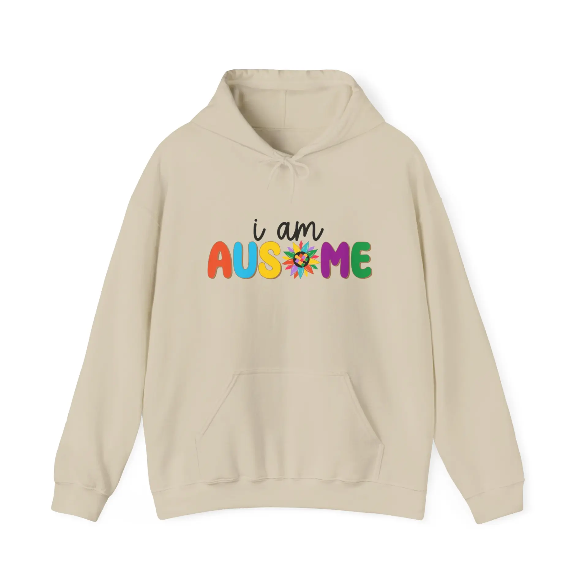 I am awsum Unisex Heavy Blend™ Hooded Sweatshirt