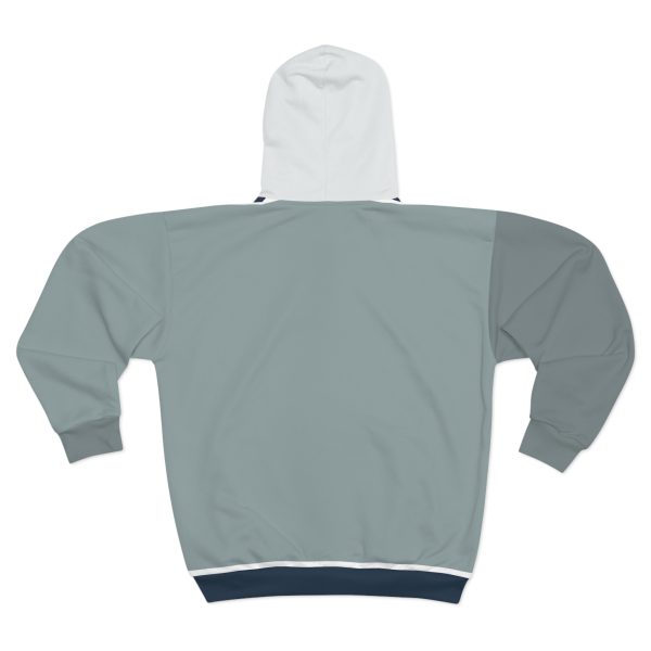 Urban Grayscale Zip Hoodie (AOP) - Image 2