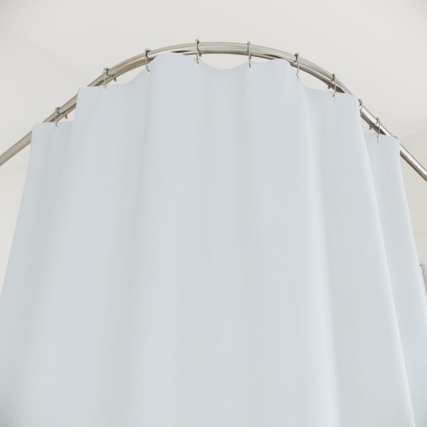 Alice Blue Shower Curtains - Image 2