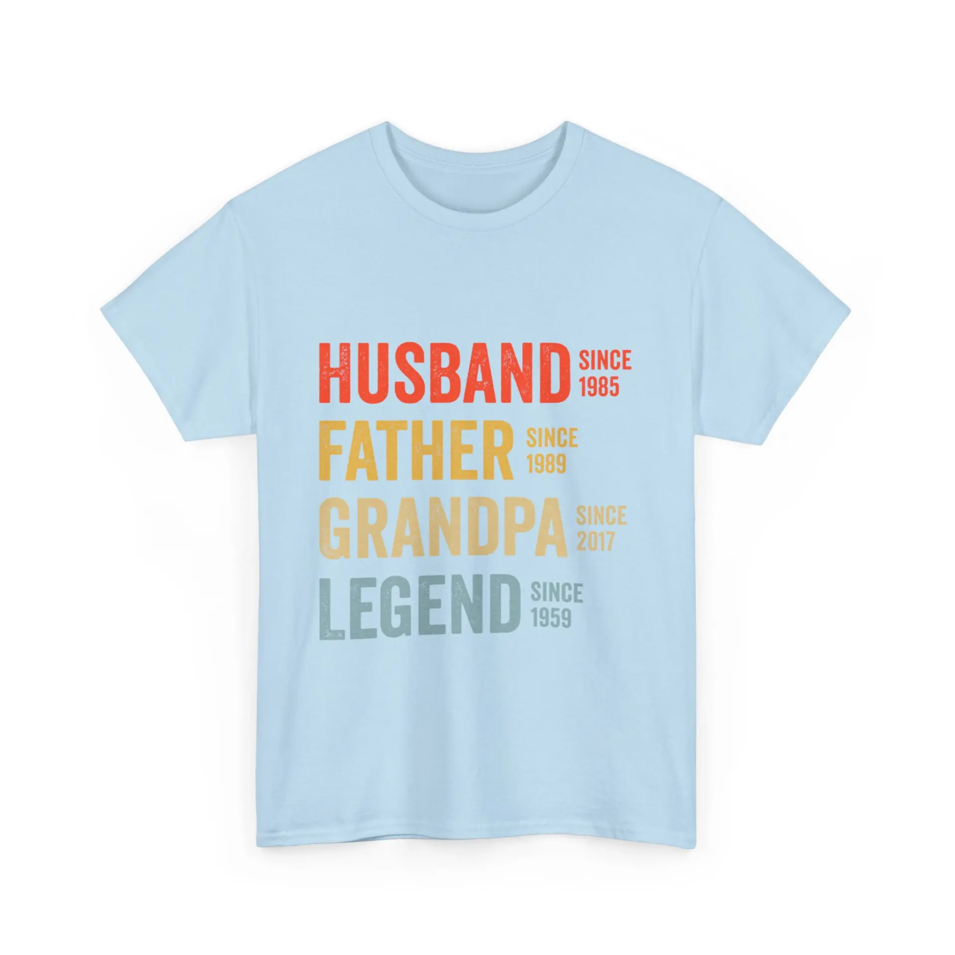 Happy Husband Unisex Heavy Cotton Tee - Image 7