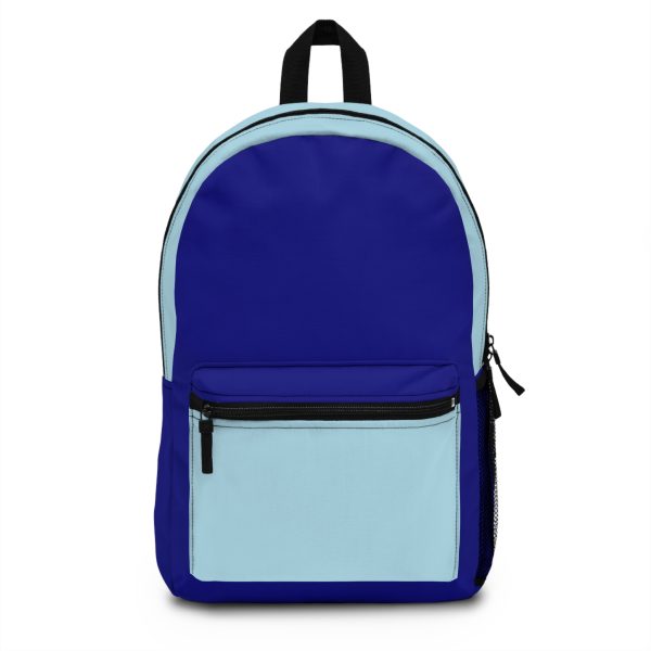 Navy and Light Blue Backpack