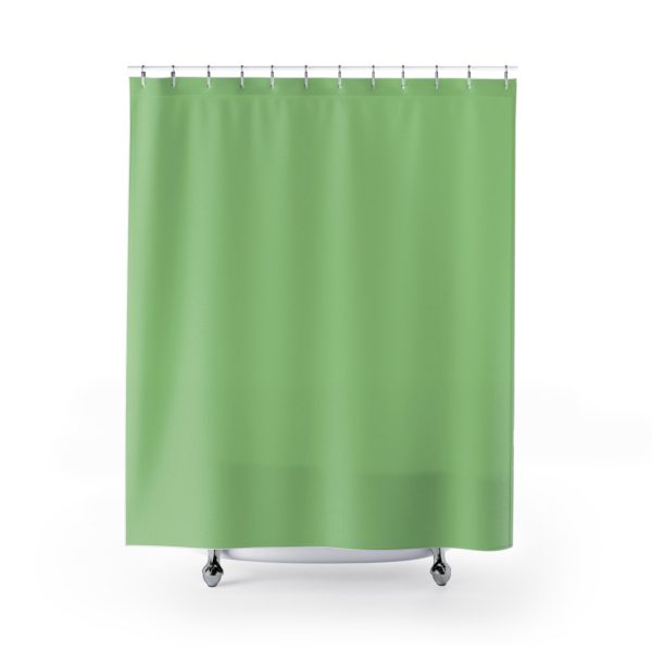 Pale Green Shower Curtains