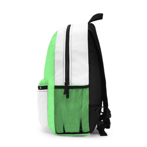 Mint Green and White Backpack - Image 3