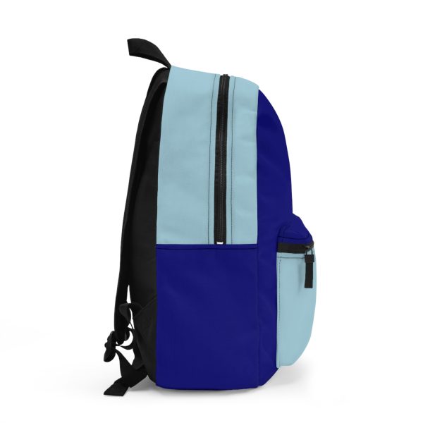 Navy and Light Blue Backpack - Image 2