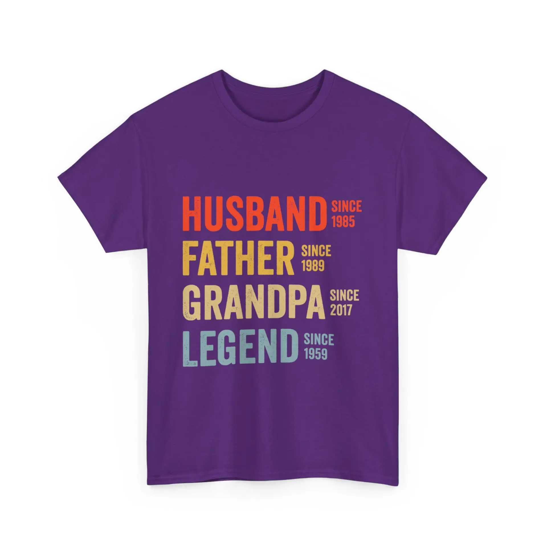 Happy Husband Unisex Heavy Cotton Tee - Image 11