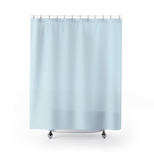 Light Cyan Shower Curtains