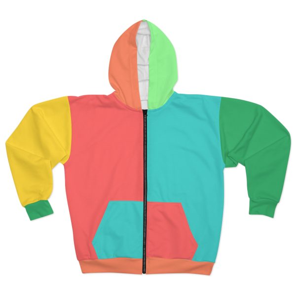 Tropical Paradise Zip Hoodie (AOP)