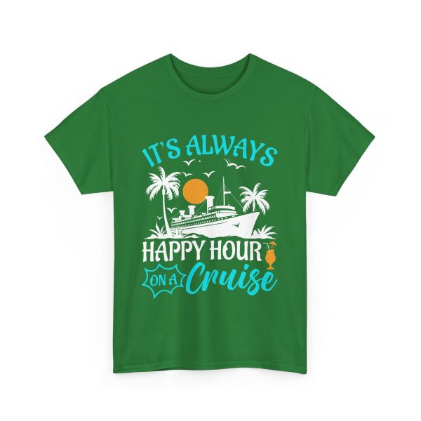 Cruise Happy Hour Unisex Heavy Cotton Tee - Image 35