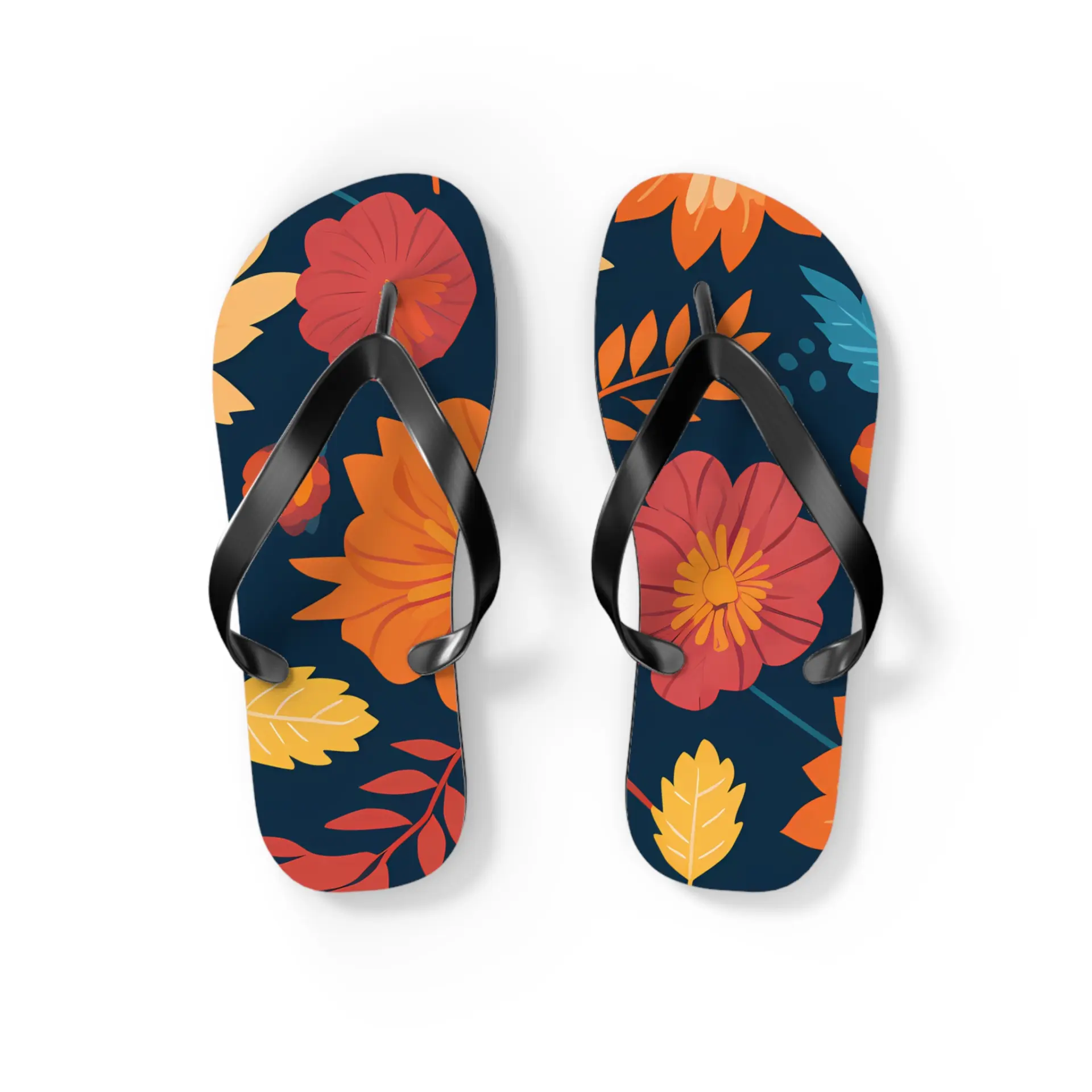 Autumn flip flops