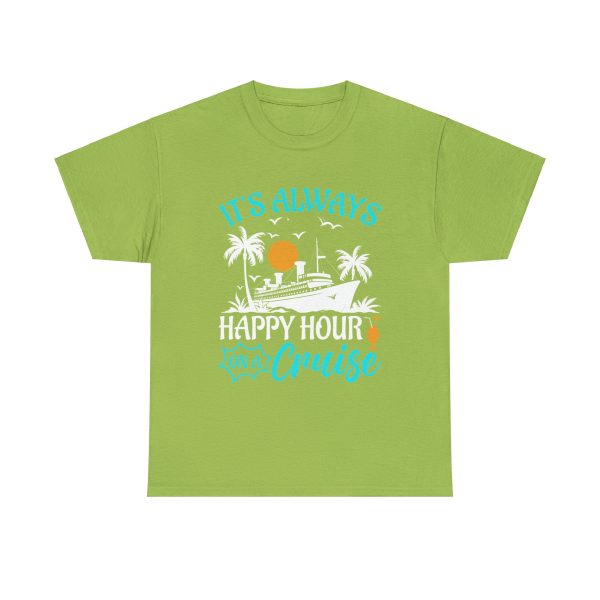 Cruise Happy Hour Unisex Heavy Cotton Tee - Image 21