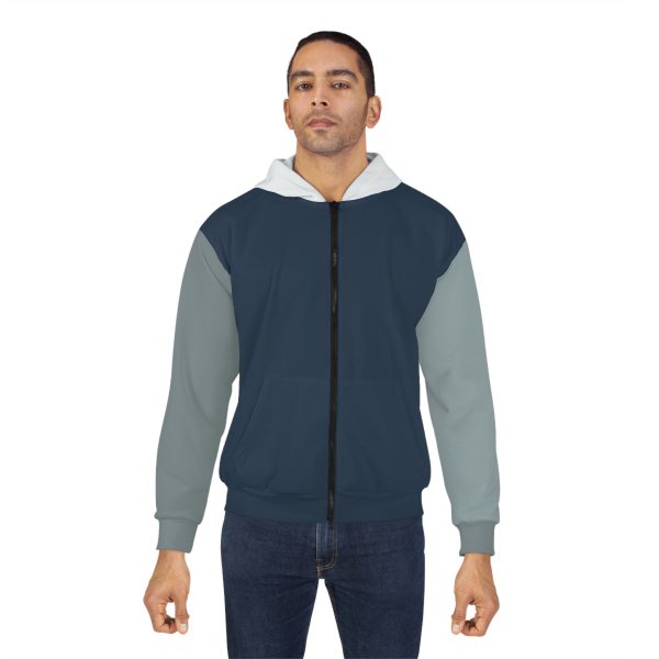 Urban Grayscale Zip Hoodie (AOP) - Image 4