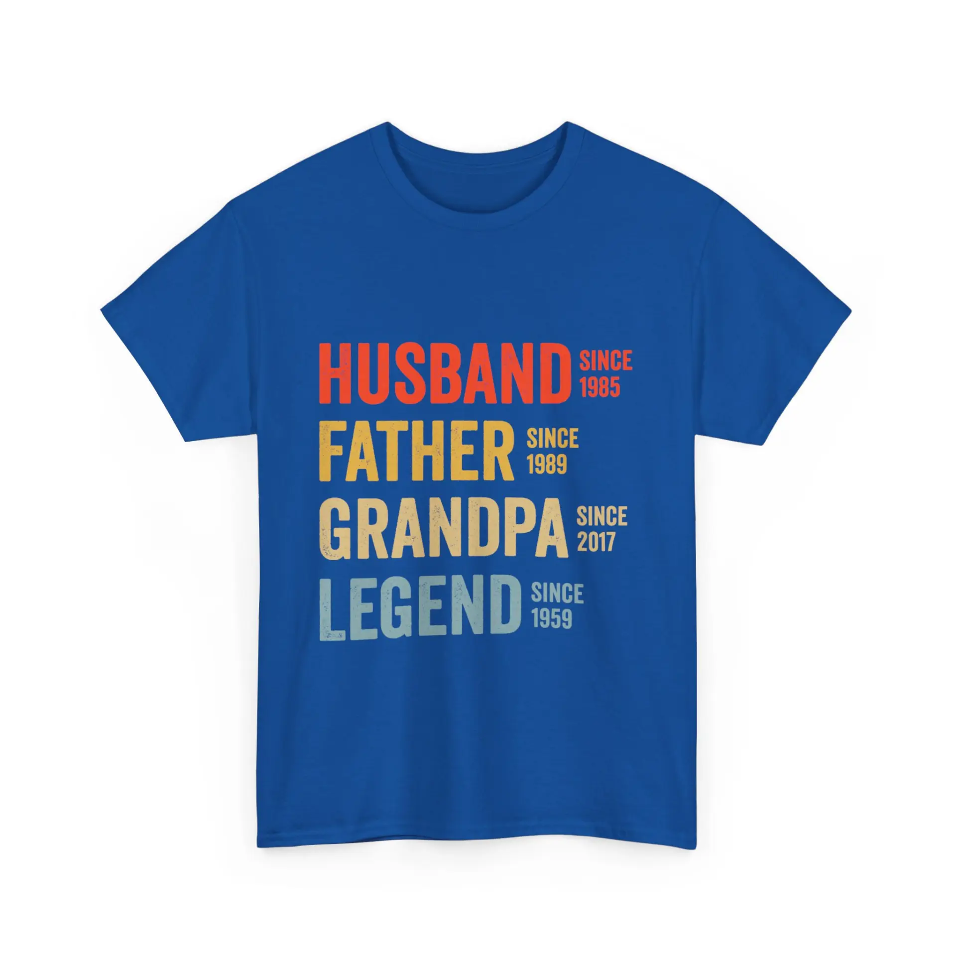 Happy Husband Unisex Heavy Cotton Tee - Image 23