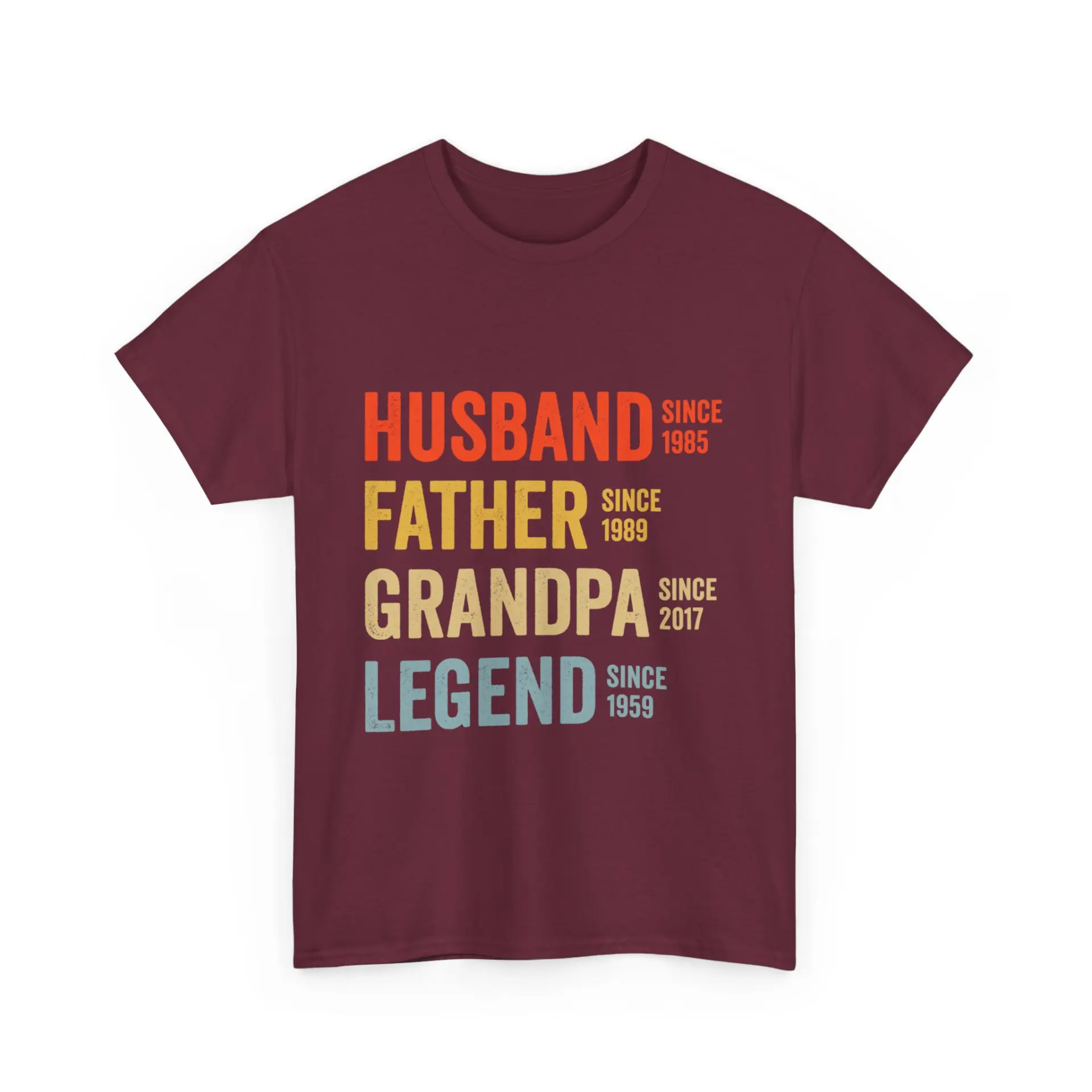 Happy Husband Unisex Heavy Cotton Tee - Image 31