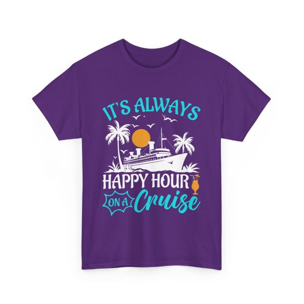 Cruise Happy Hour Unisex Heavy Cotton Tee - Image 15