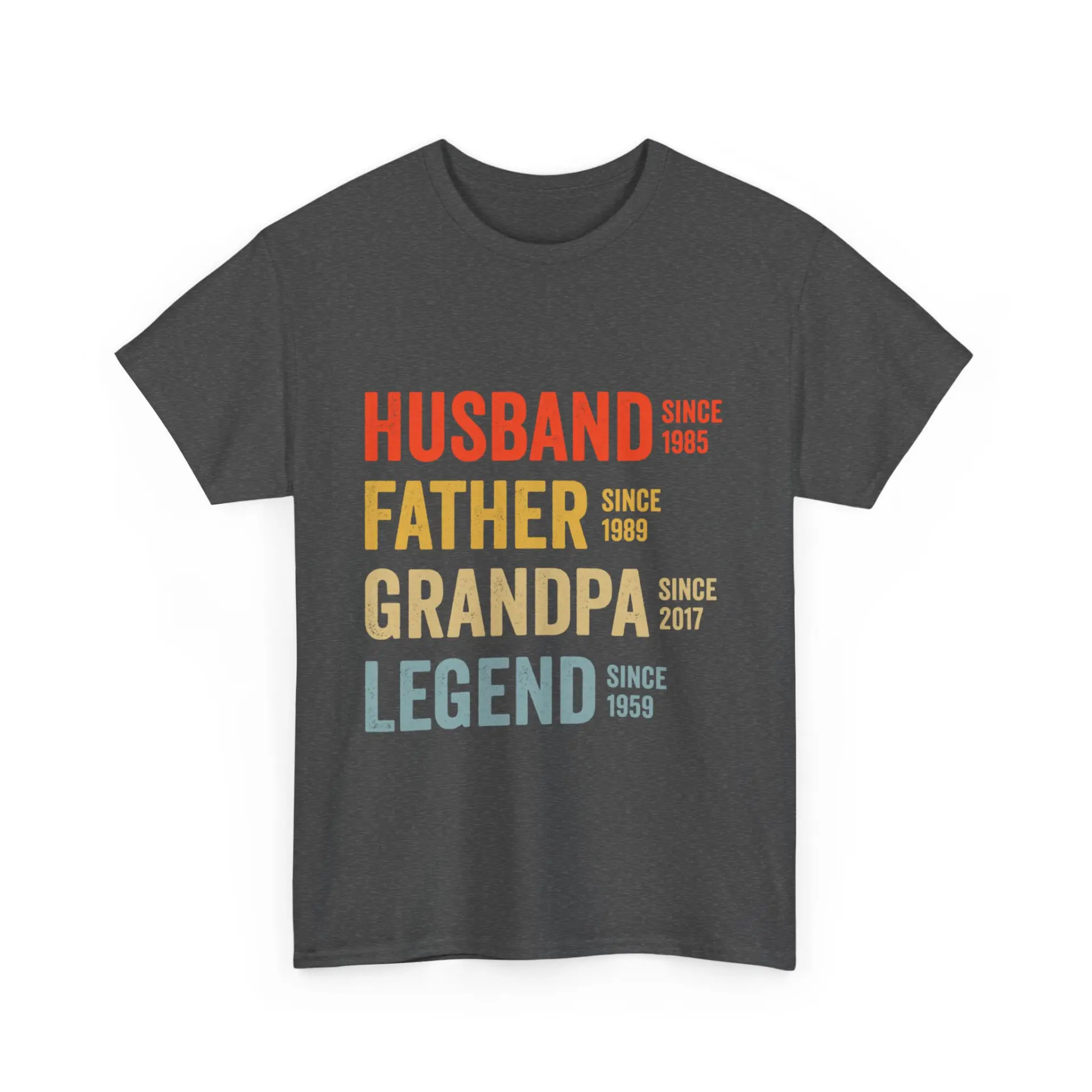 Happy Husband Unisex Heavy Cotton Tee - Image 15