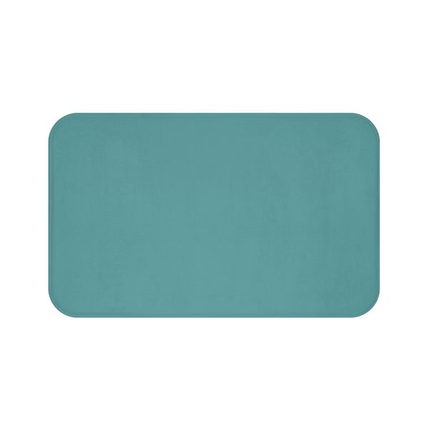 Cadet Blue Bath Mat