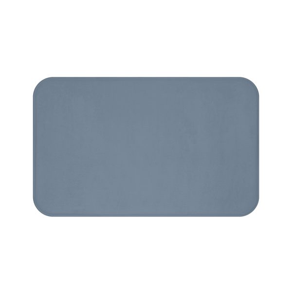 Light Slate Gray Bath Mat