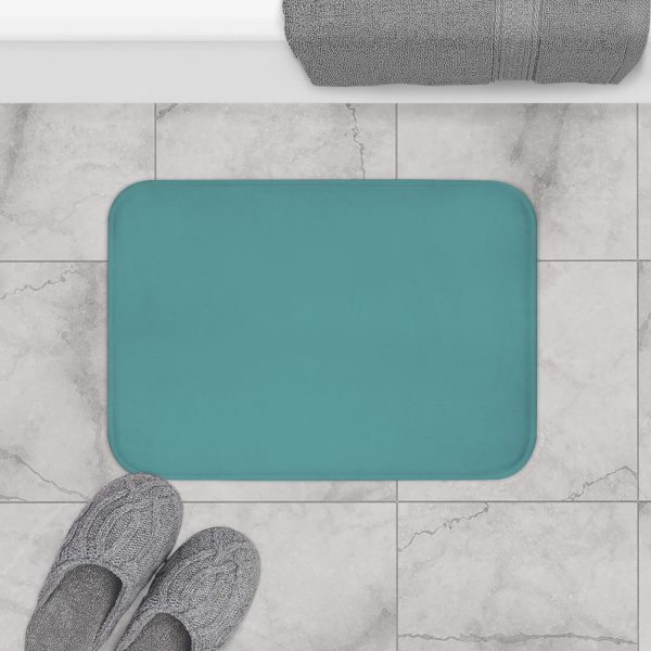 Cadet Blue Bath Mat - Image 8