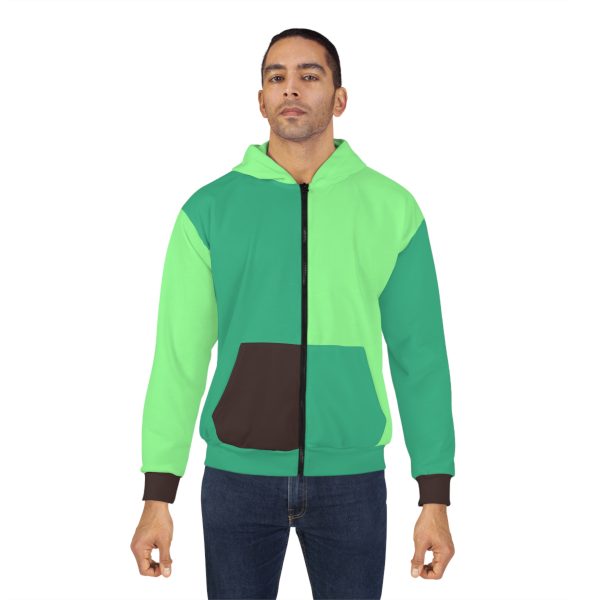 Mint Chocolate Zip Hoodie (AOP) - Image 4