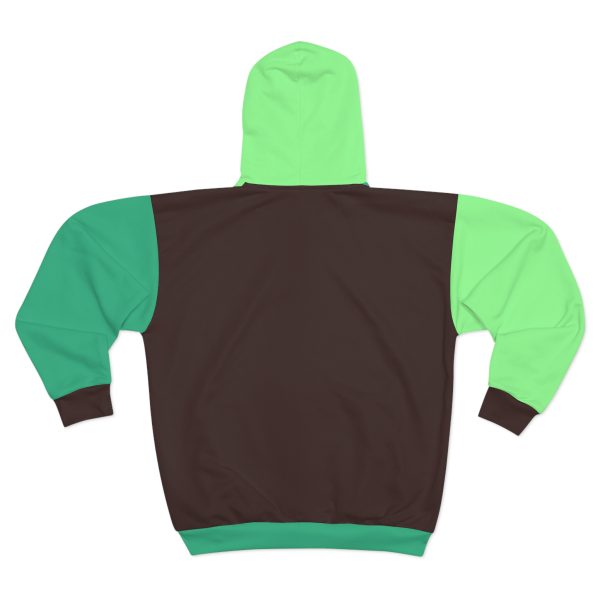 Mint Chocolate Zip Hoodie (AOP) - Image 2