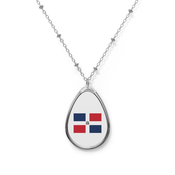 Dominican Republic Oval Necklace