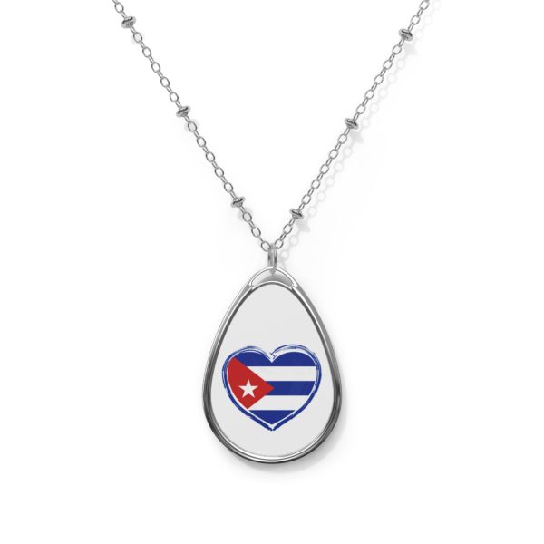 Cuba Forever Oval Necklace