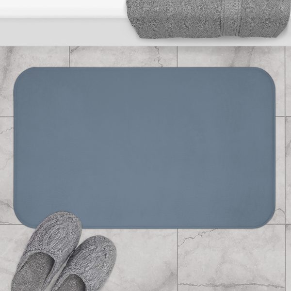 Light Slate Gray Bath Mat - Image 4