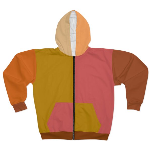 Autumn Vibes Zip Hoodie (AOP)