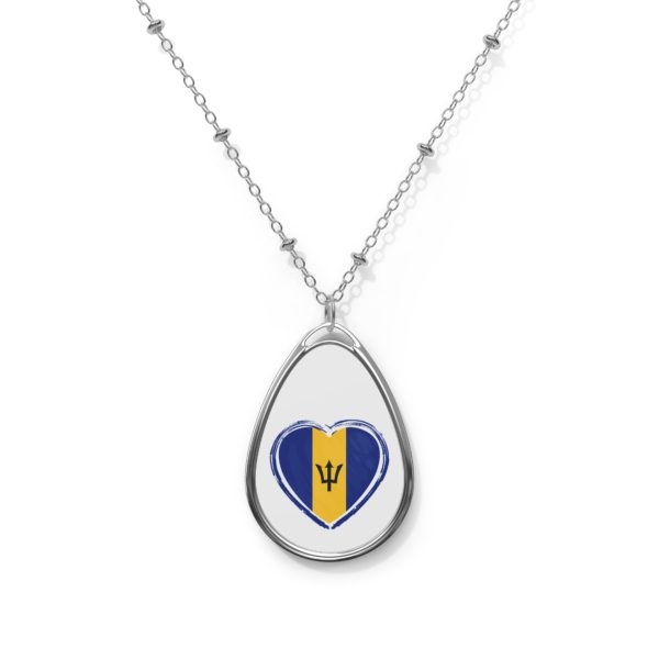 Barbados We Love Oval Necklace