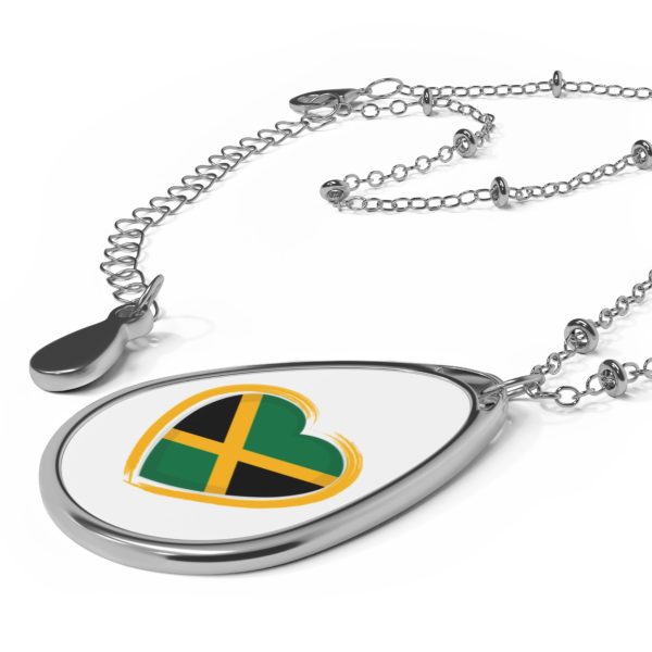 Jamaica we Love Oval Necklace - Image 3