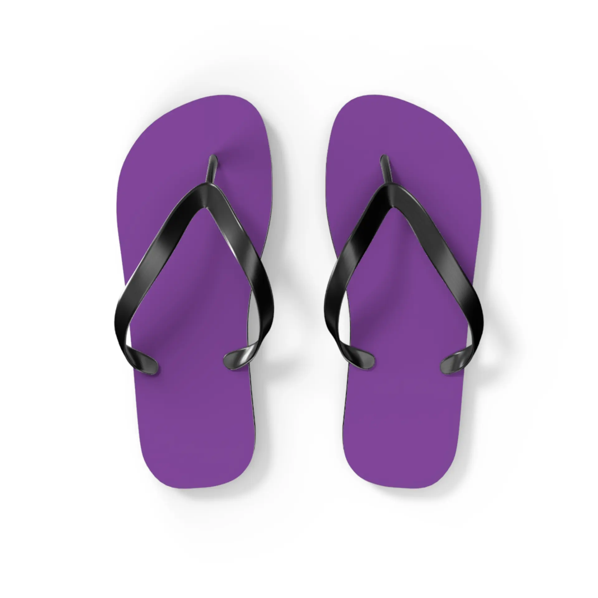Dark Orchid flip flops
