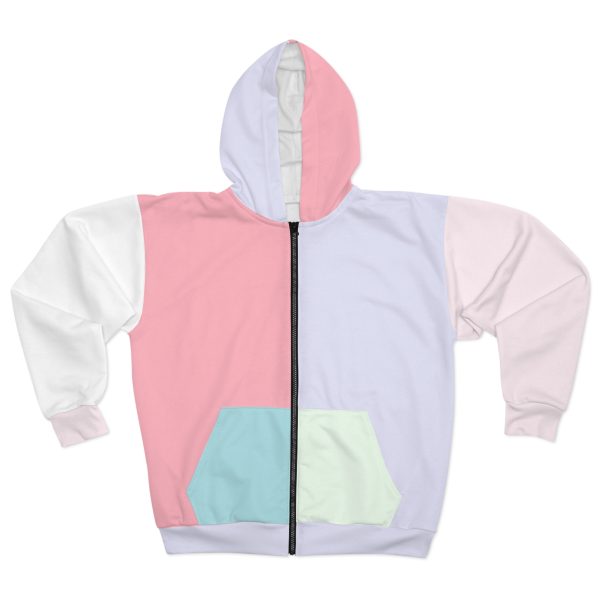 Pastel Dream Zip Hoodie (AOP)