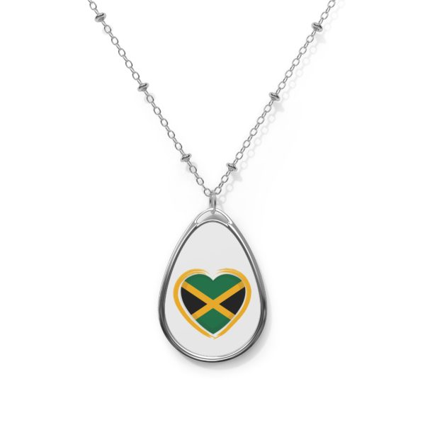 Jamaica we Love Oval Necklace