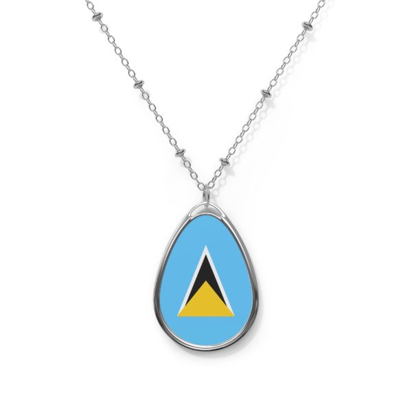 St.Lucia Oval Necklace