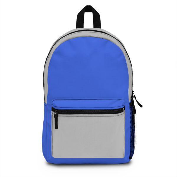 Royal Blue and Silver Backpack