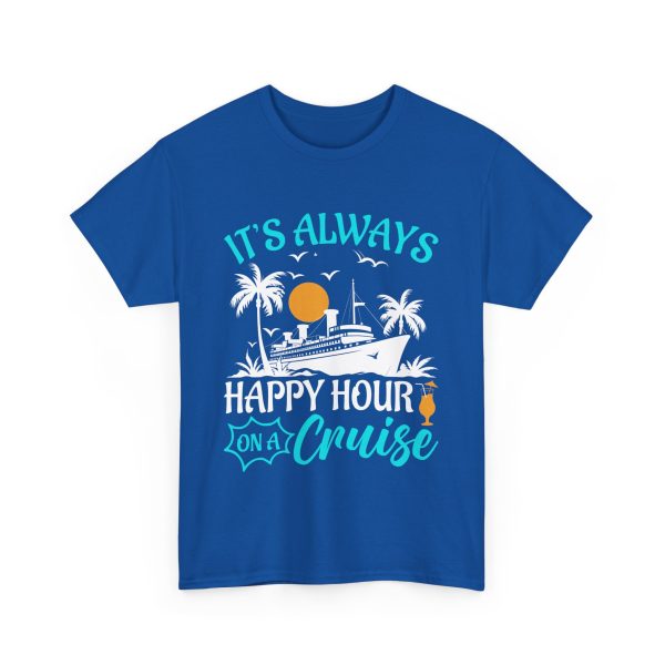 Cruise Happy Hour Unisex Heavy Cotton Tee - Image 19