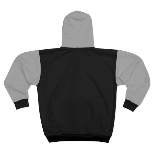 Monochrome Minimalist Zip Hoodie (AOP) - Image 2