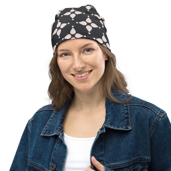 Black Diamond All-Over Print Beanie