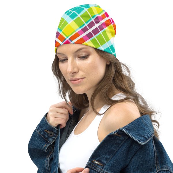 Plaid Beanie - Image 4