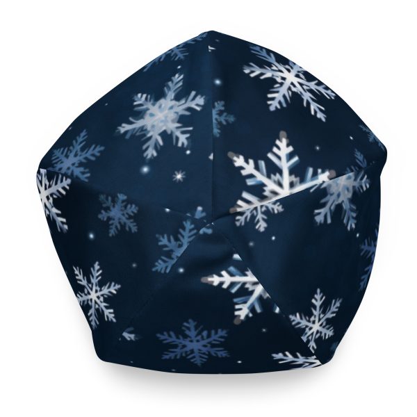 Snowflake All-Over Print Beanie - Image 5