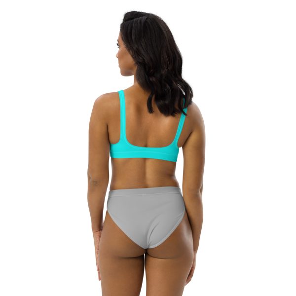 Aqua Frost high-waisted bikini - Image 4