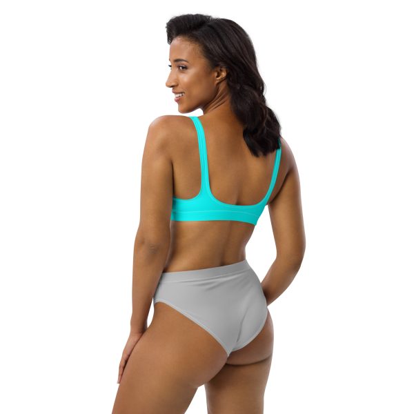 Aqua Frost high-waisted bikini - Image 5