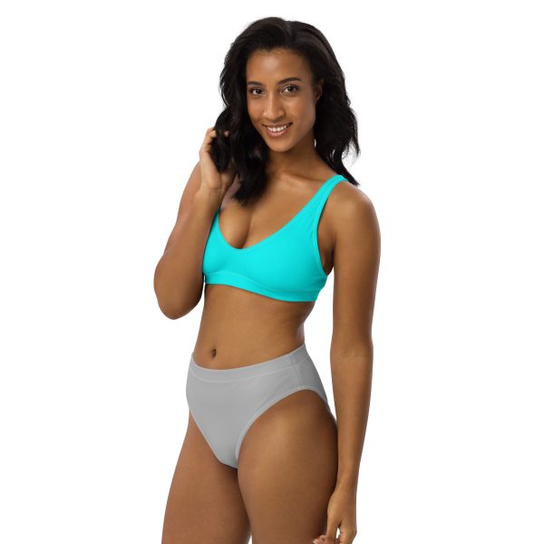 Aqua Frost high-waisted bikini - Image 3