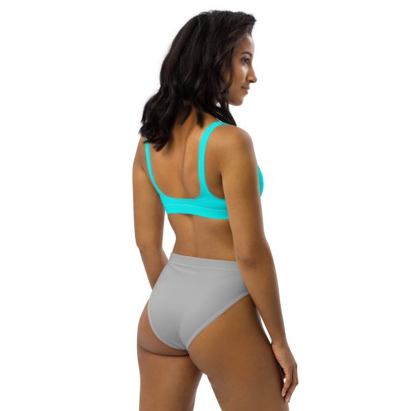 Aqua Frost high-waisted bikini - Image 6