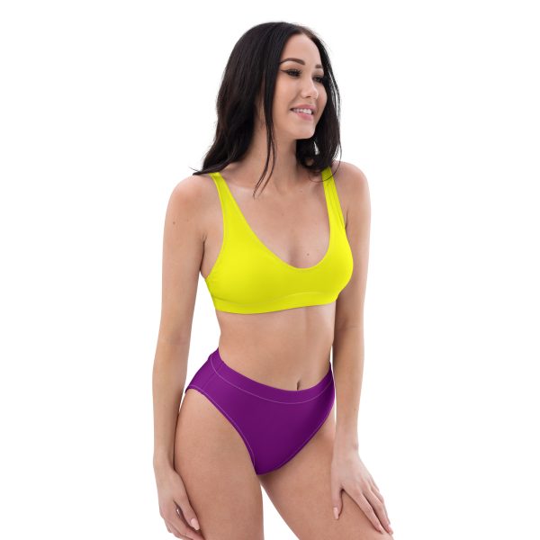 Sunflower Dream high-waisted bikini - Image 2