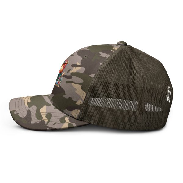 Camouflage trucker hat - Image 3